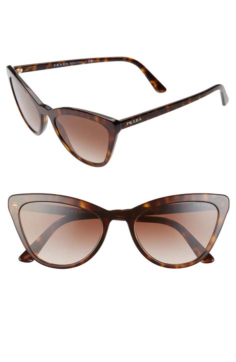 Prada Cat Eye Sunglasses in Havana 